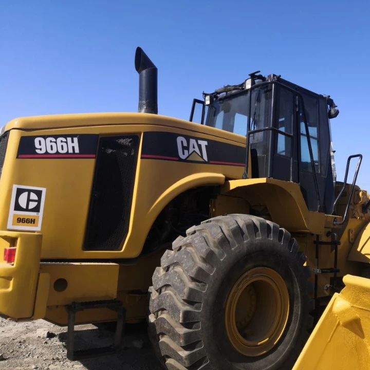 used/second hand original cat 966H 950h 966f 966 wheeled loaders construction machines with  certification