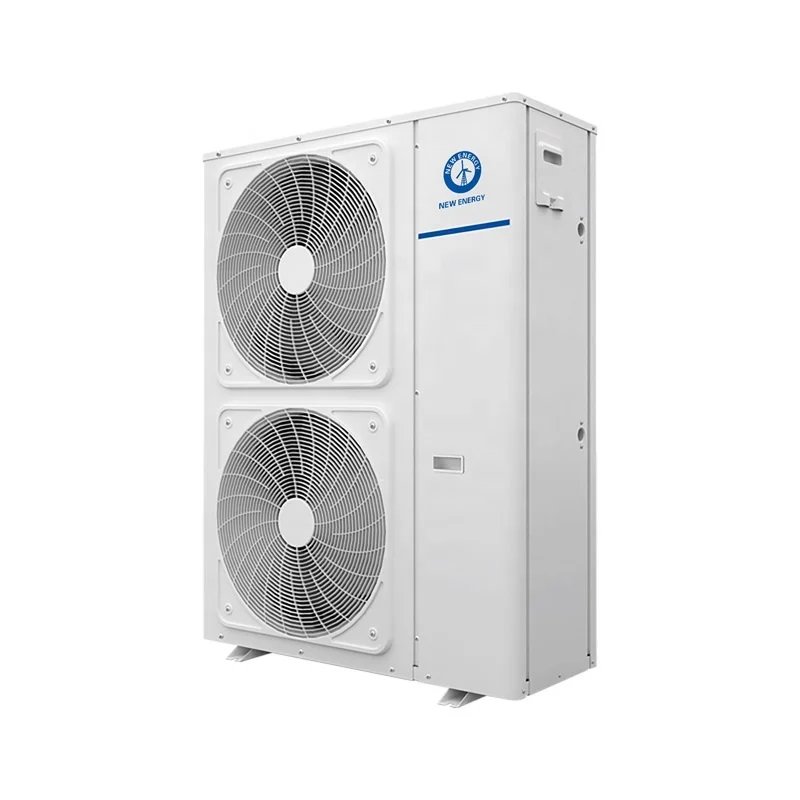 NEW ENERGY factory price 9kw 12kW 20kW R32 DC inverter air to water heat pump cooling and heating system