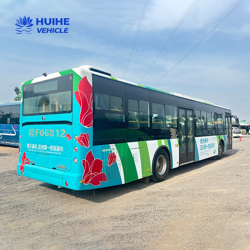 Second Hand CNG Gas City Buses CNG LNG Mini Bus Yu tong Used CNG Bus