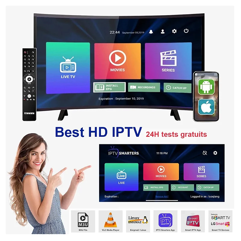 Trex Super Stable 4K Tv box Premium Free Test Trails M3u Reseller panel 4K Live VOD Smaters Pro Code Server Trex IPTV