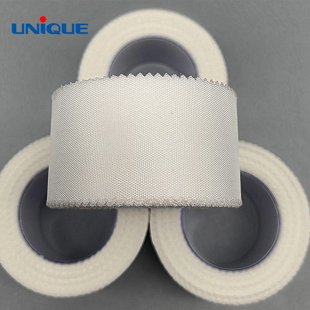 Healthcare Silk Cloth Latex Free Surgical Tape 2.5 x 10 yds Hypoallergenic Adhesive Bandage Tape Water Resistant