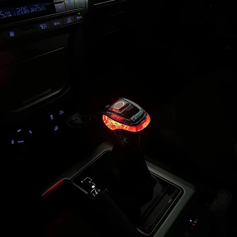 Led Crystal handle For Toyota Highlander 15-21 for prado 18-22 Touch Activated Led Gear Shift Knob Shifter Lever Handle