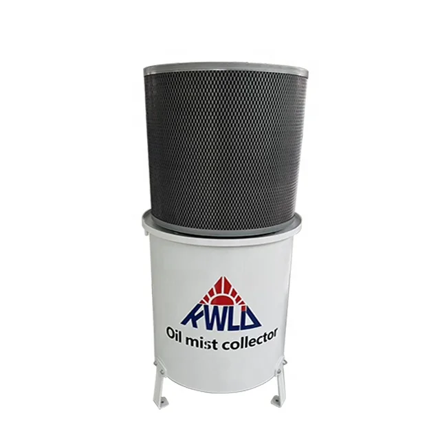 Waste Oil Gas Purification Vertical Centrifugal Type Oil Mist Cleaning Industrial Air Purifiers
