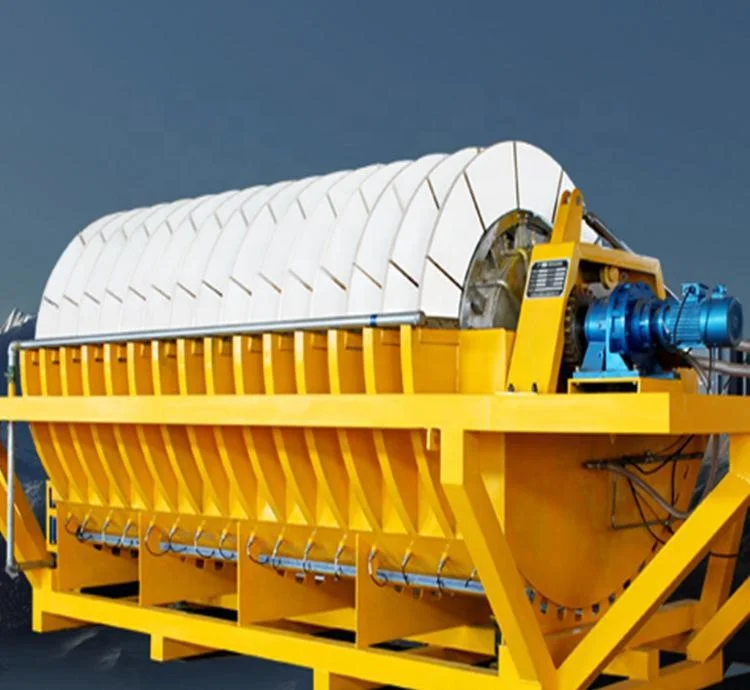 Disk Vacuum Filter for Coal