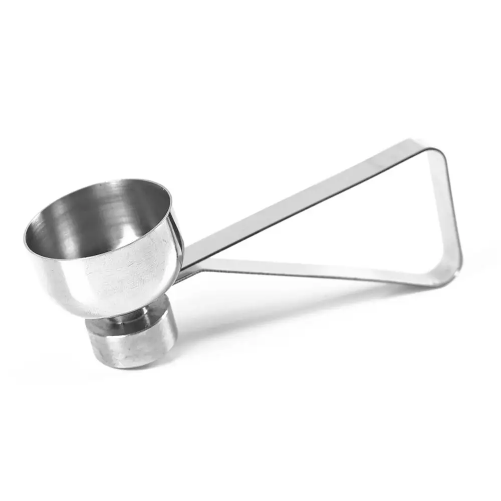 Egg Cracker Cutter Kitchen Restaurant Stainless Steel Egg Shell Topper Opener for Boiled Raw Egg