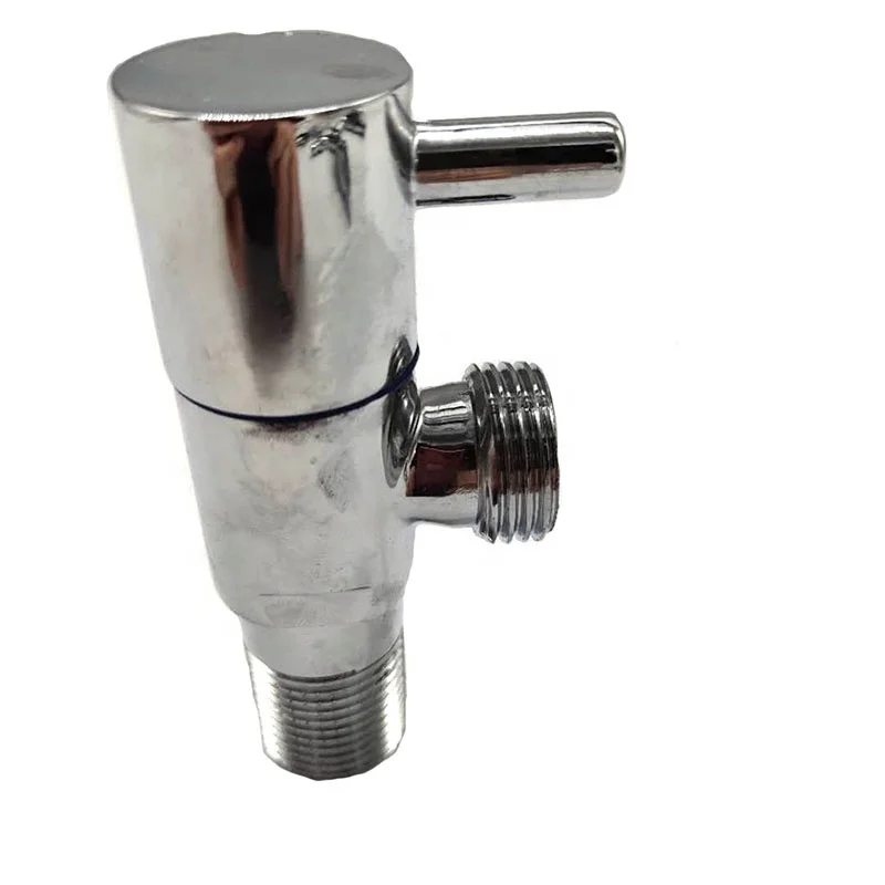 
Nanan guanshu household Sanitary ware China industrial best quality stock cheap selling brass angle stop valve 