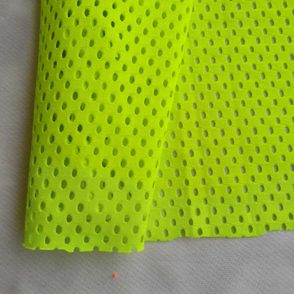 100% polyester breathable soft mesh fabric for baby products garment linning material