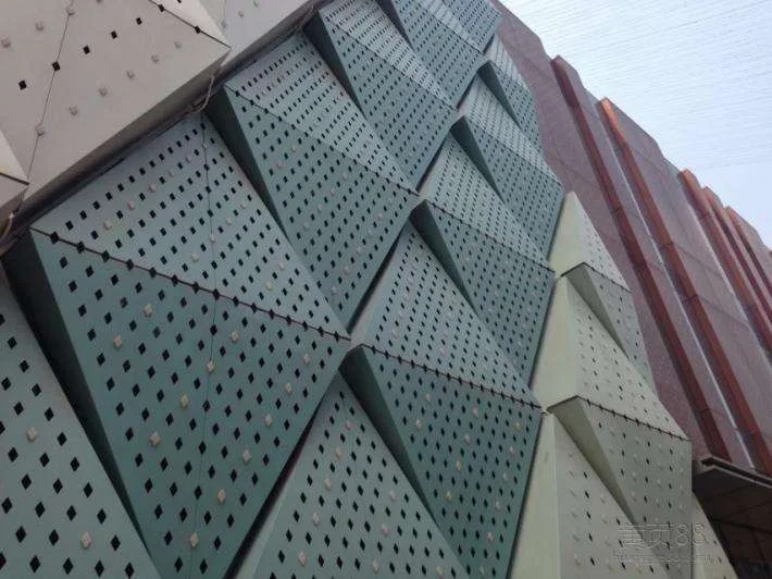 
Steel exterior wall cladding corten metal panel for decor 