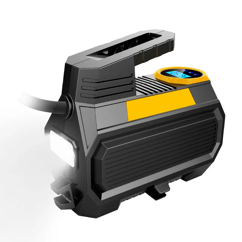 High quality 12V car air pump portable tire digital display