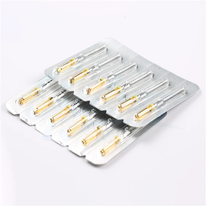 Guber orthodontic equipment dental engine Niti file root canal T-file SX-SF5 gold rotary file