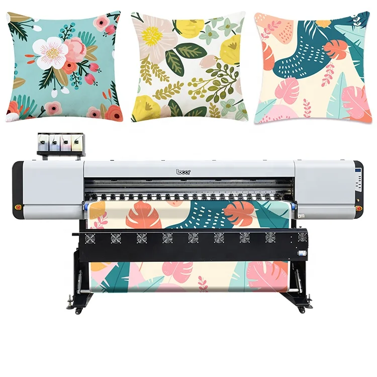 china factory direct sale 1.8 meter Dye Sublimation industrial Printer With 8 Pieces Printhead