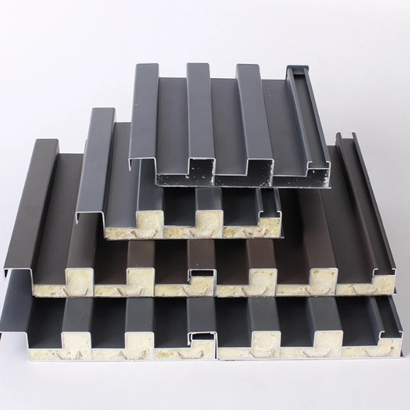 Insulated Waterproof Design Aluminum Profiles Panels Great Wall Board Decorative Interior Corrugated Metal Roofing Sheets