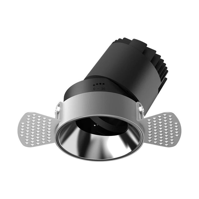 Indoor DALI/Zigbee Non Flicker Waterproof Light Round Trimless Ceiling LED Downlight