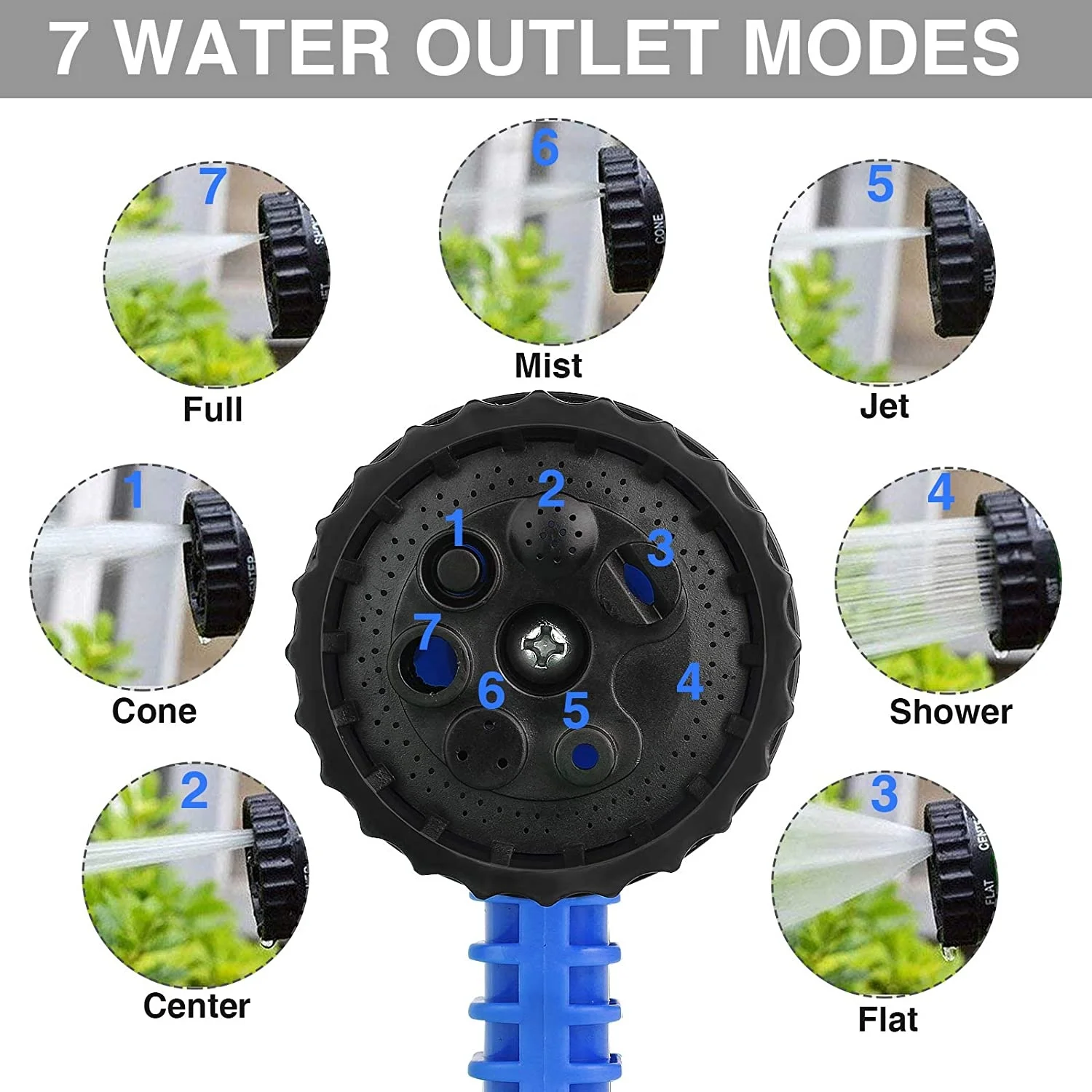 Amazon hot selling Expandable Anti-Abrasion Garden Sprinklers High Pressure Water Hoses