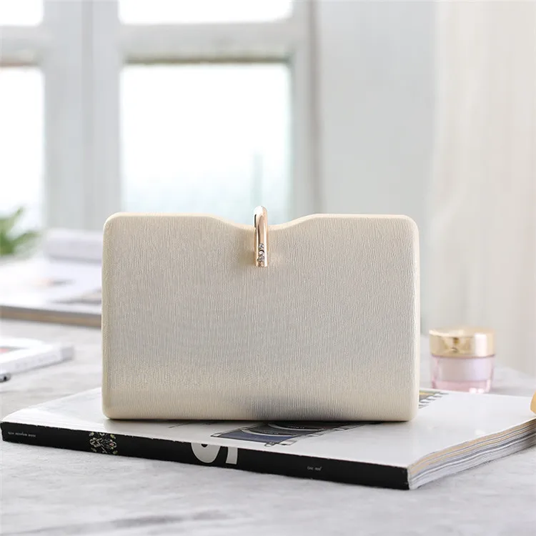 New 2019 Fashion Black Gold Silver Mini Handbag Women Wedding Party Evening Clutch Bag Bridal Purse