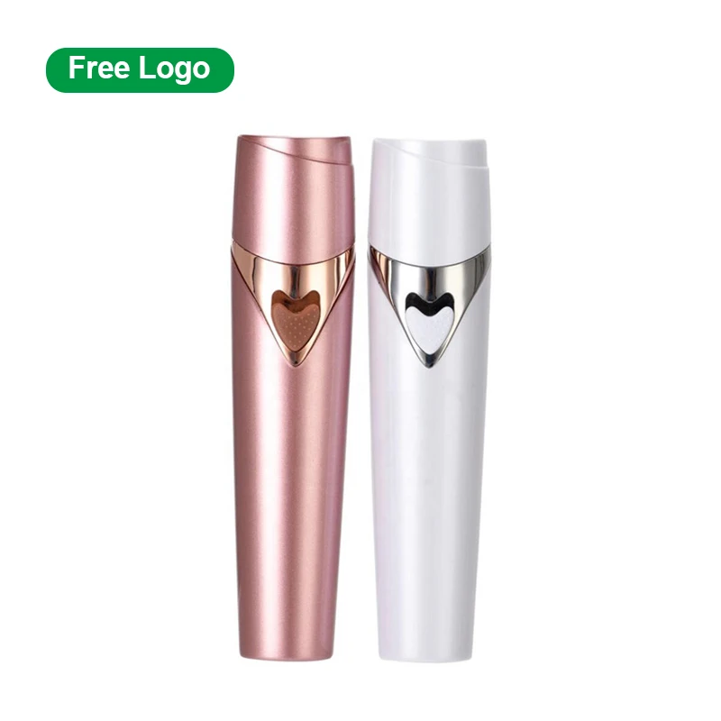 Cheap and practical facial razor for women Stainless steel double head razor Electric shaver