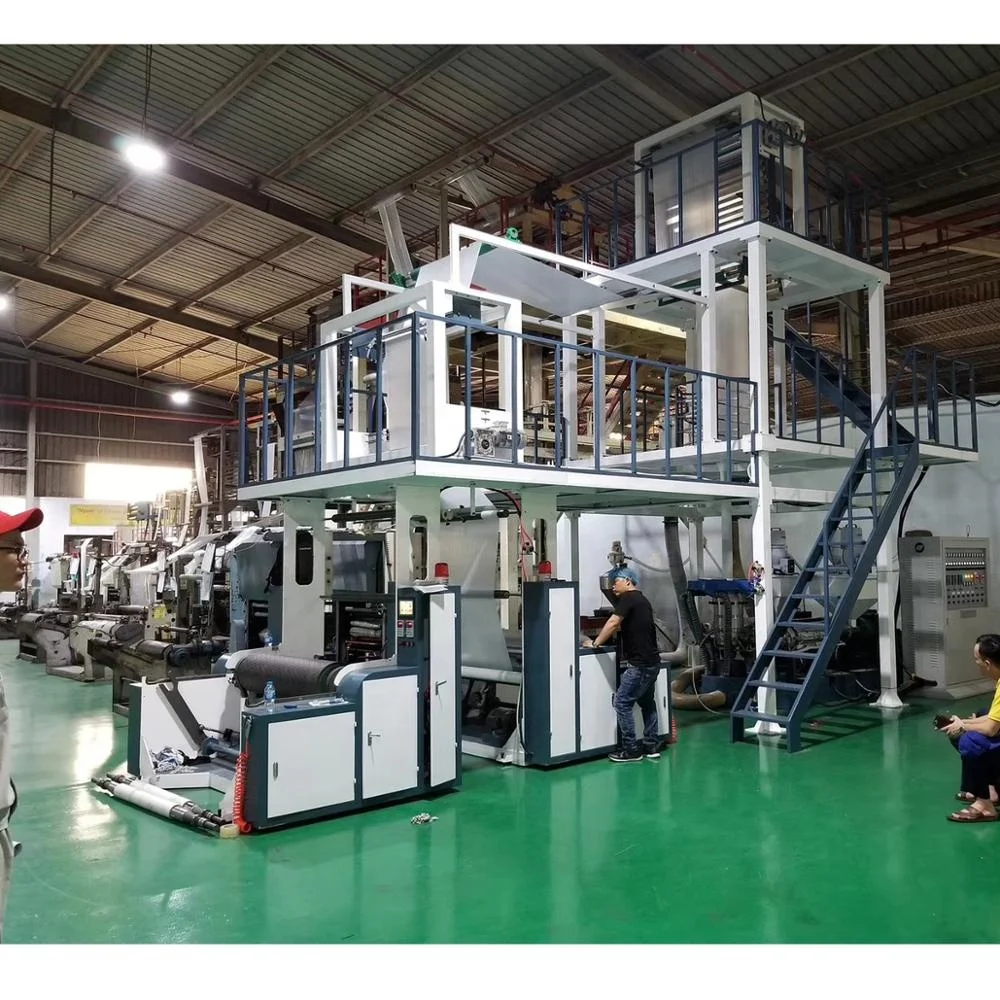 
China high speed plastic Shopping bag and Supermarket sack production line 