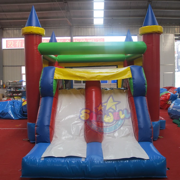 Hot Sale Small Inflatable Bouncer Castle Game For Kids Inflatable House Party Jump Bouncing And Slide Combo Outdoor
