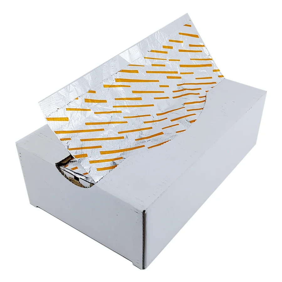 Wholesale new Colored Gold Aluminium Foil Household food wrap disposable pop-up aluminum foil sheet or rolls