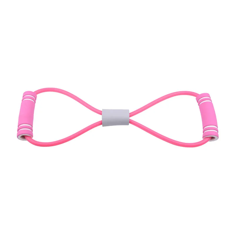 
Fitness Indoor Home Yoga Stretching Band Fitness Yoga Tube Type 8 Elastic Exercise Resistance Band Chest Expander 