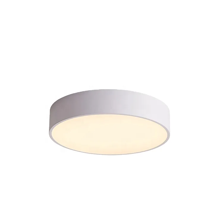 Round circle ceiling light gold flush mount white PVC dimmable 1000mm 100W decorative ceiling lights