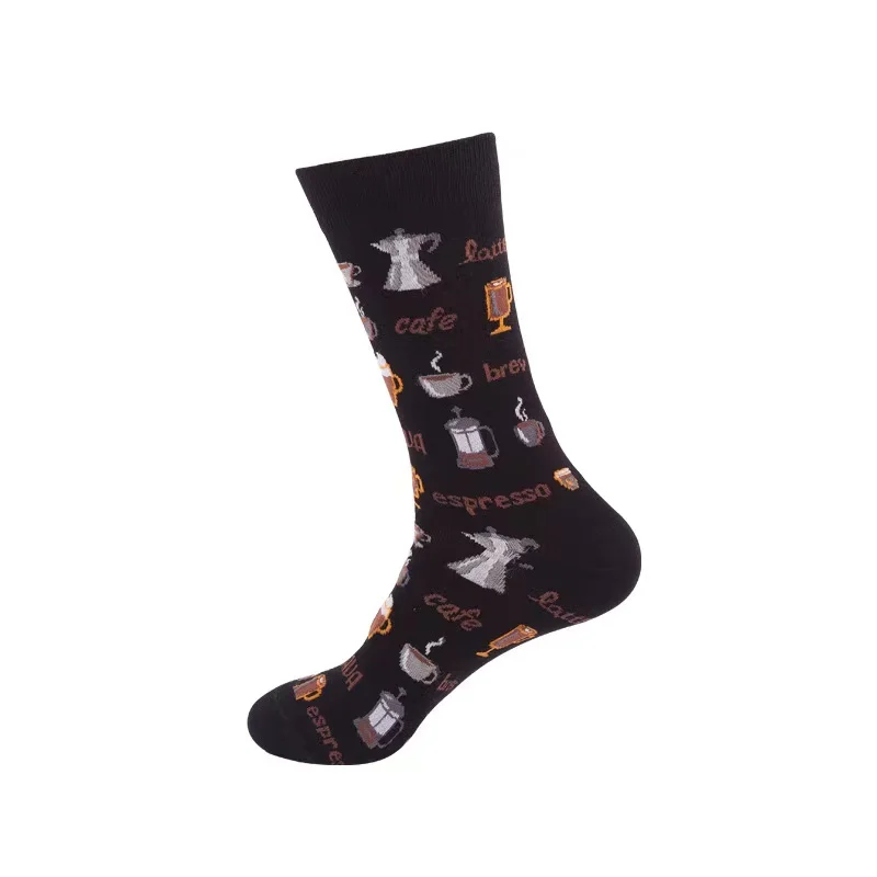
Oil painting series of sport long socks of tube socks in man of European and American 