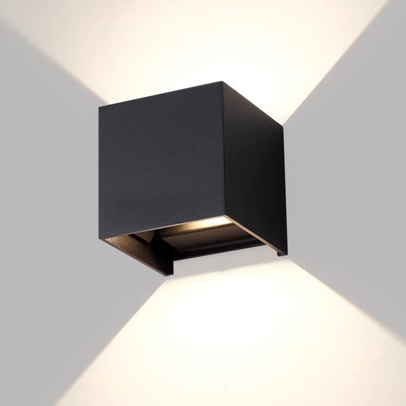 Modern Wall Lamp LED Outdoor Waterproof Lighting Fixture 10W 4000K