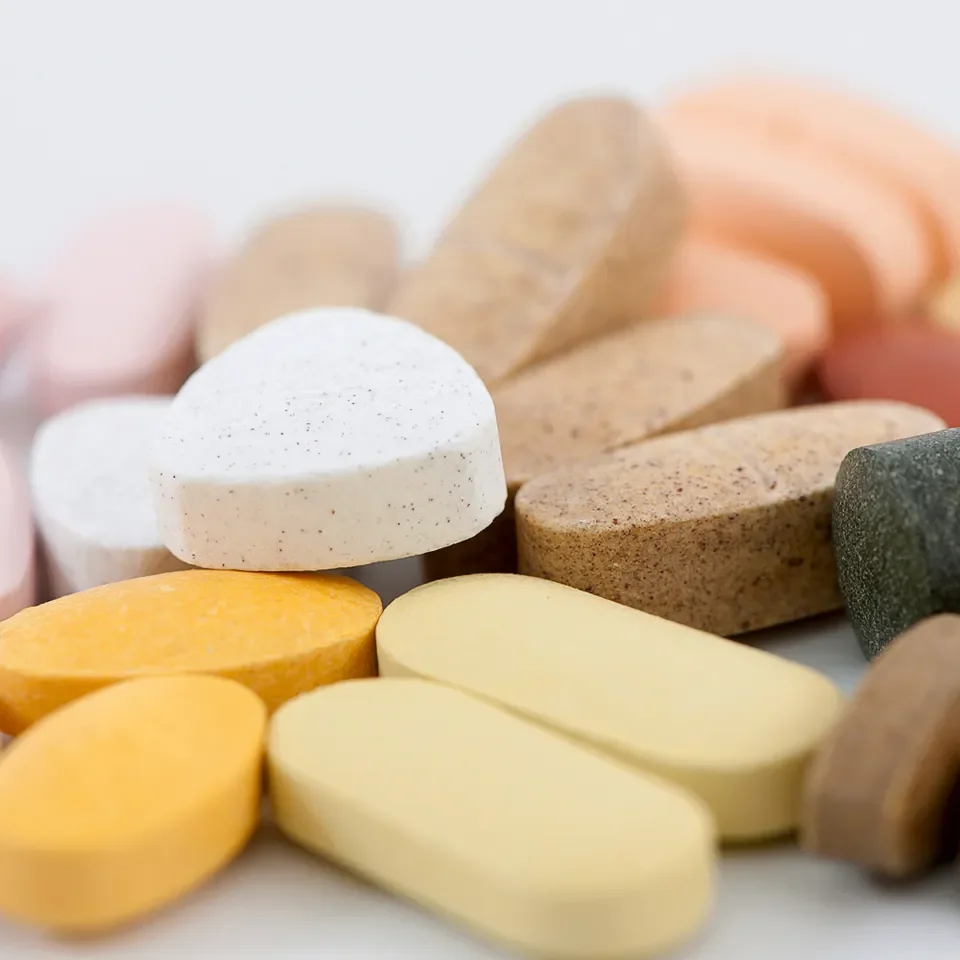 White Kidney Bean Vegetable Fiber Meal Replacement Tablets - Hunger Suppressant and Carb Blocker for Slimming