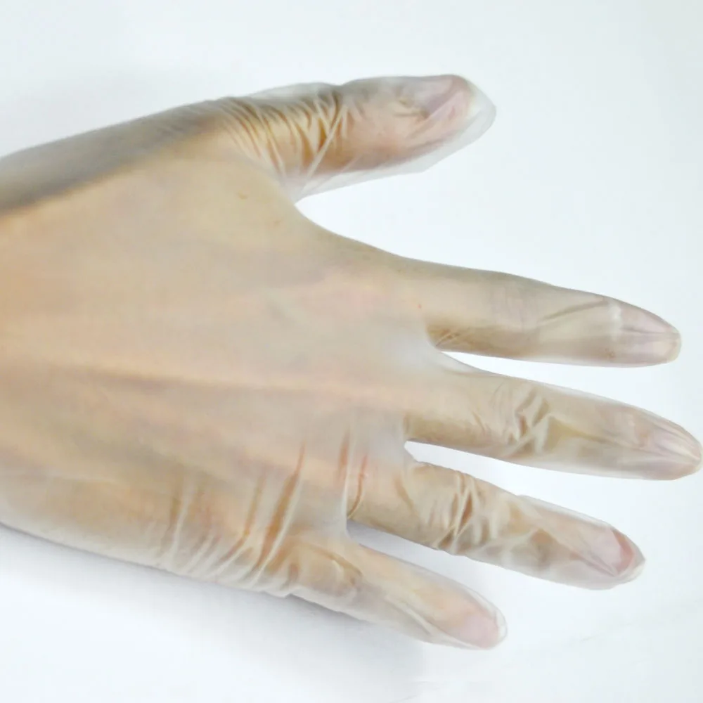 Disposable Vinyl Glovees Powder Free PVC Latex Free Vinyl Glovees AQL1.5 Wholesale