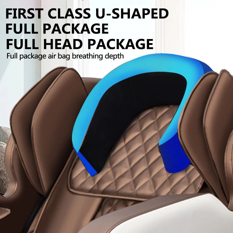 Youmay Shiatsu Massage Chair Seat 4D Zero Gravity Heat Cushion Tapping Kneading True Relax Vibration Seat Massage Chair