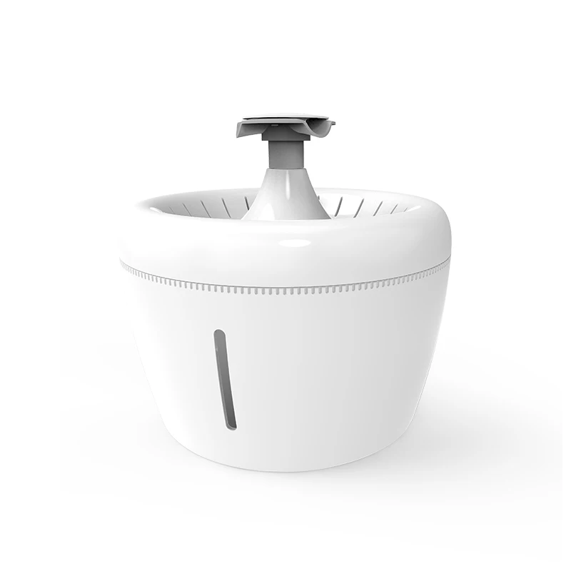 Anti-splashing Pet Water Feeder Avoid Wet Dog Floating Slow Water Drinking Bowl Portable Travel Vehicle Carried Custom Dog Bowl