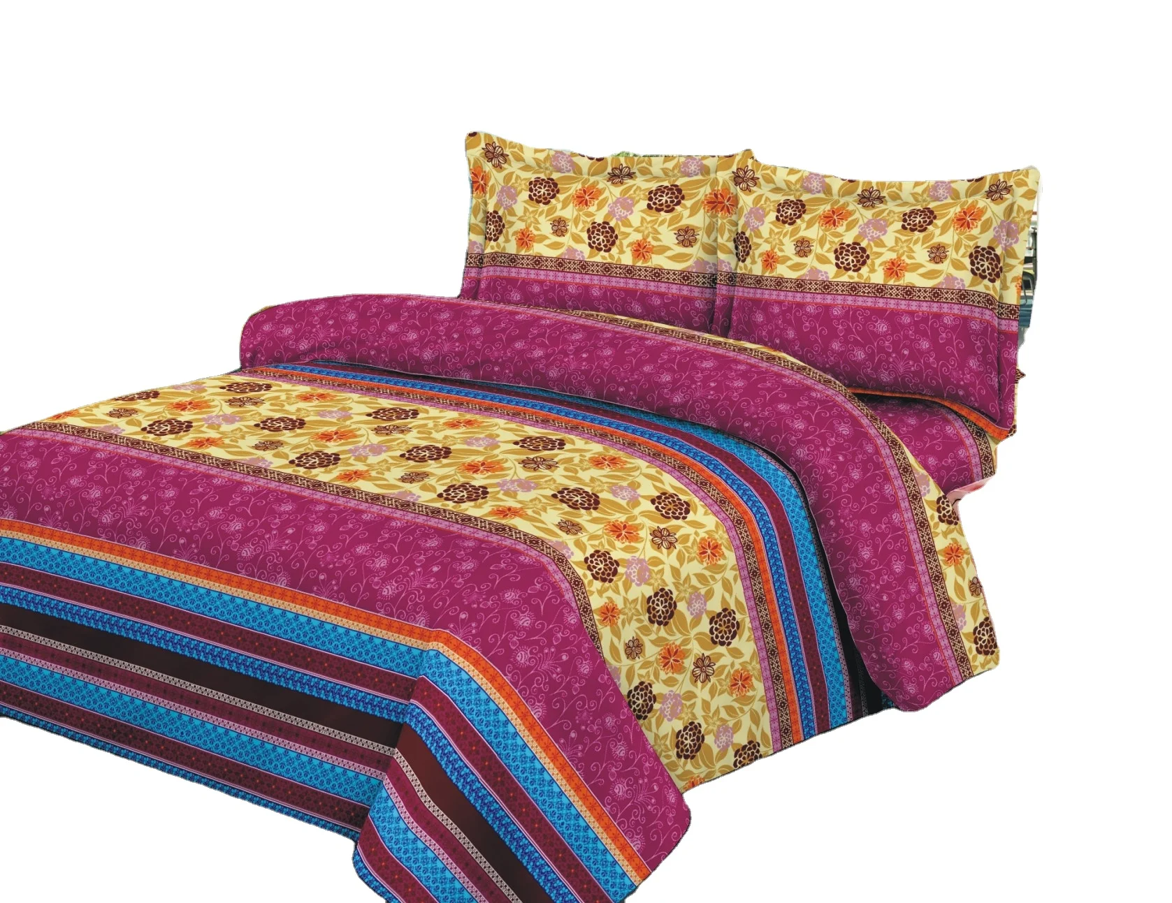 CUSTOM PRINTED BRUSHED MICROFIBER TWILL FABRIC IN 100% POLYESTER