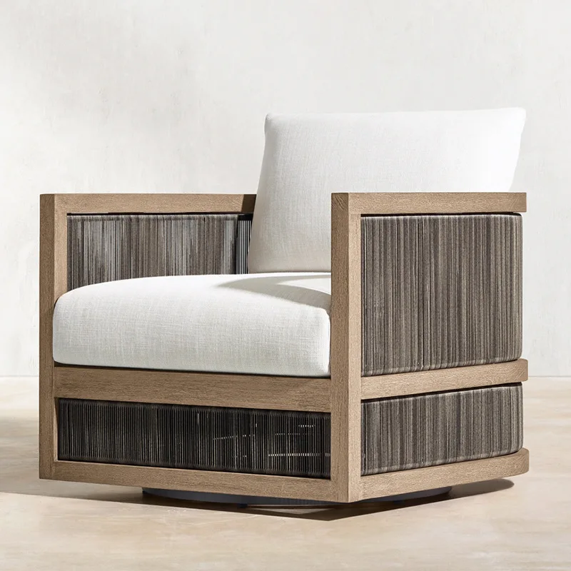 Наружные садовые наборы для балкона, гостиничный алюминиевый стул для патио, мебель