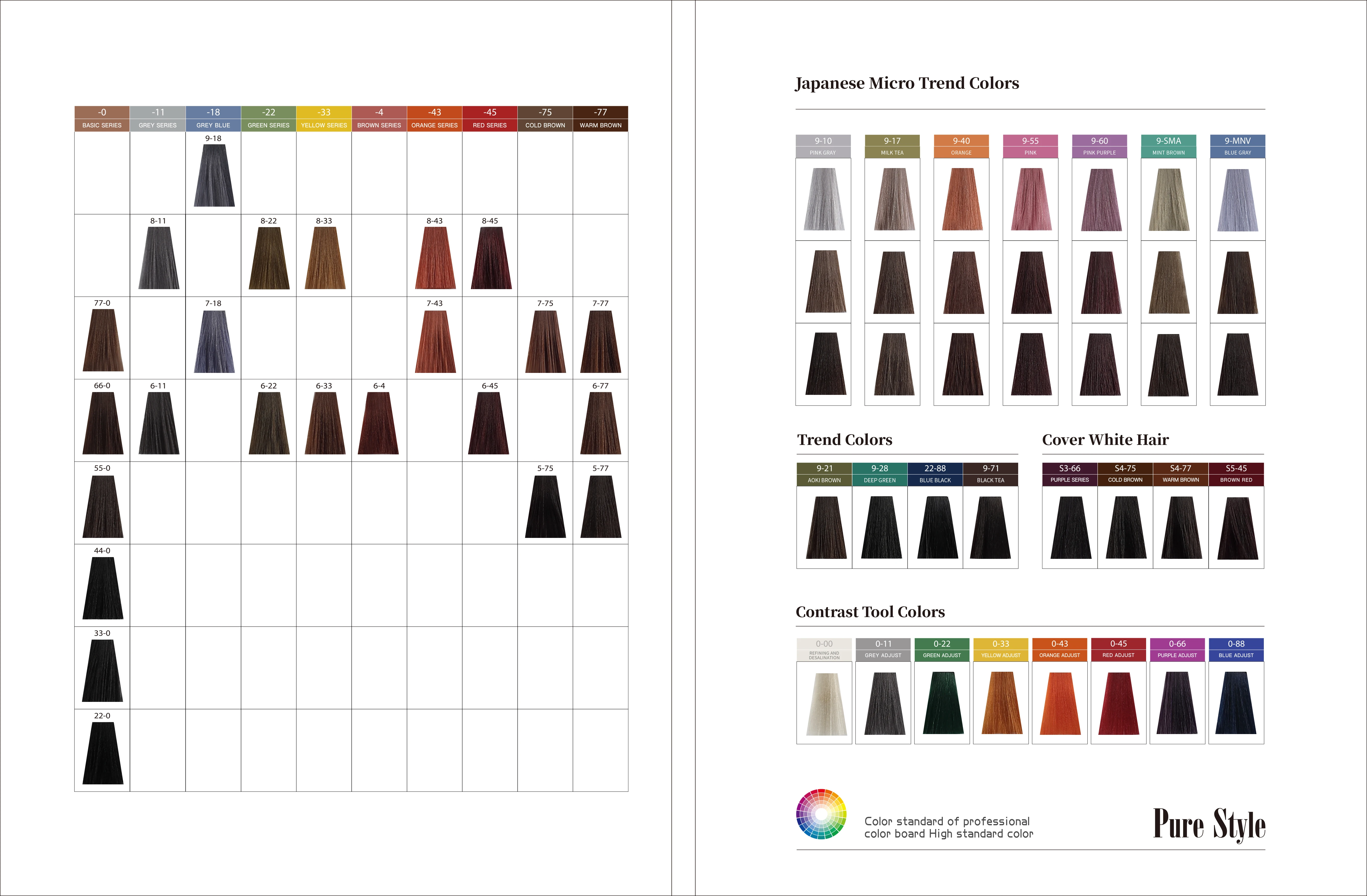 PureStyle China Brand Supply Bulk Hair Dye Color 100% Grey Coverage Hair Color For Professional Salon Use