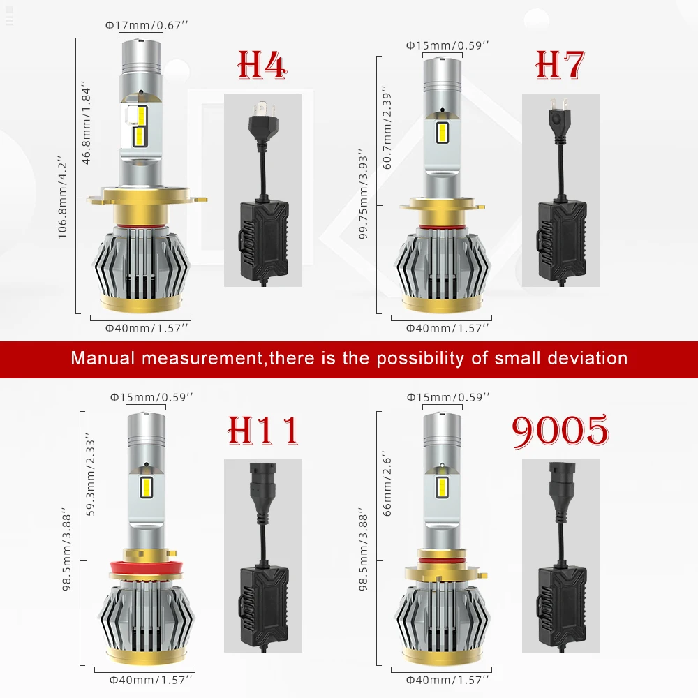 Новая лазерная светодиодная фара Canbus 200 Вт 630 м 20000 люмен 6500k luces focos H7 LED h4 9005 9006 H4 H11