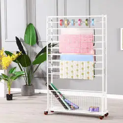 Store Carpet Rug Decoration Ribbon Flower Gift Wrapping Paper Wall Packaging Paper Metal Display Rack Stand