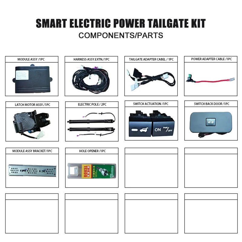 Car electric tailgate kit key control electric tailgate opening and closing foot induction switch door for Nissan Qashqai