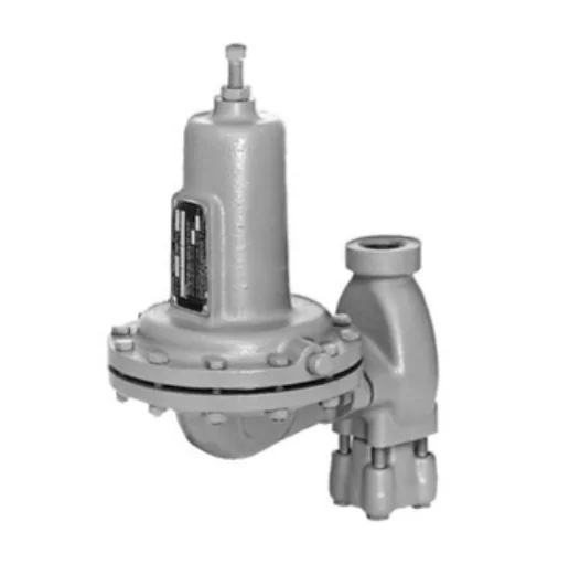 Natural Gas Valve Skid Emerson Fisher Type 630 Regulator WIKA pressure gauge