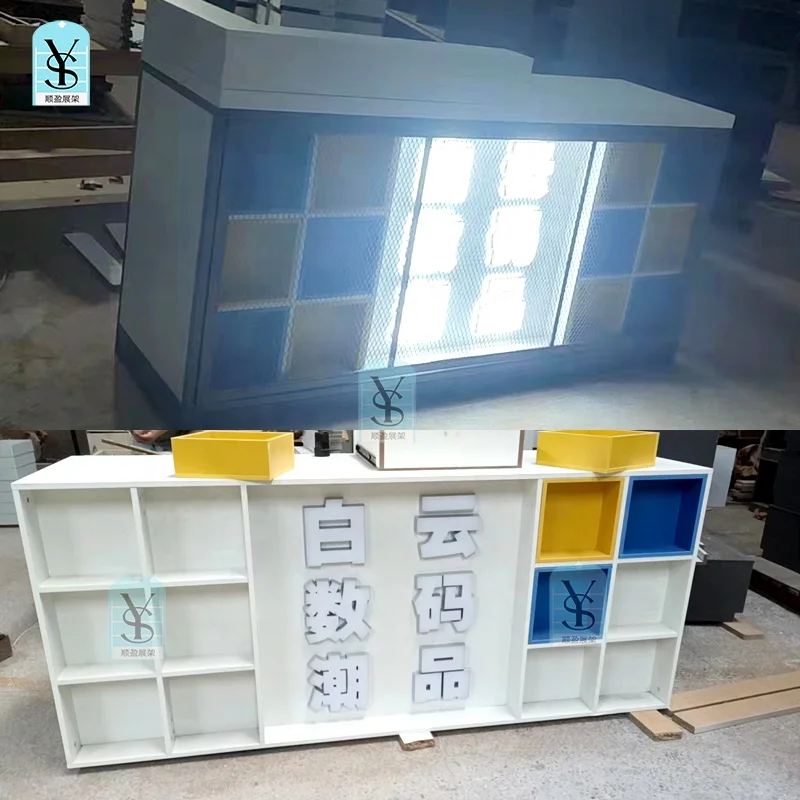 Customer Counter Hall Cash Register Shop Corner Table Bar Simple Modern Counter Reception Desk