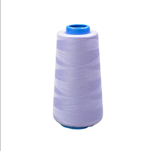 Factory Directly Sale Free Sample 40 2 5000Y Hilo De Poliester Coser 100% Spun Polyester Sewing Thread 5000yards for Hoodies