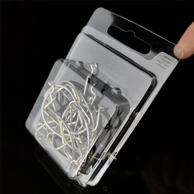 Ready model pvc pet transparent plastic clamshell blister packaging box for charger in stock wholesale