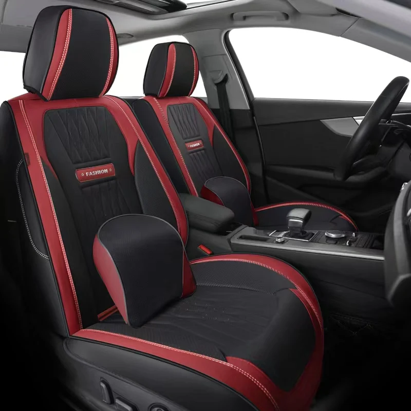 New design all-inclusive luxury original car seat cover PU PVC health model GM car seat cover