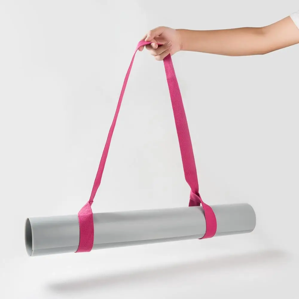 Adjustable Durable Cotton Shoulder Carry Belts Yoga Mat Sling Carrying Strap