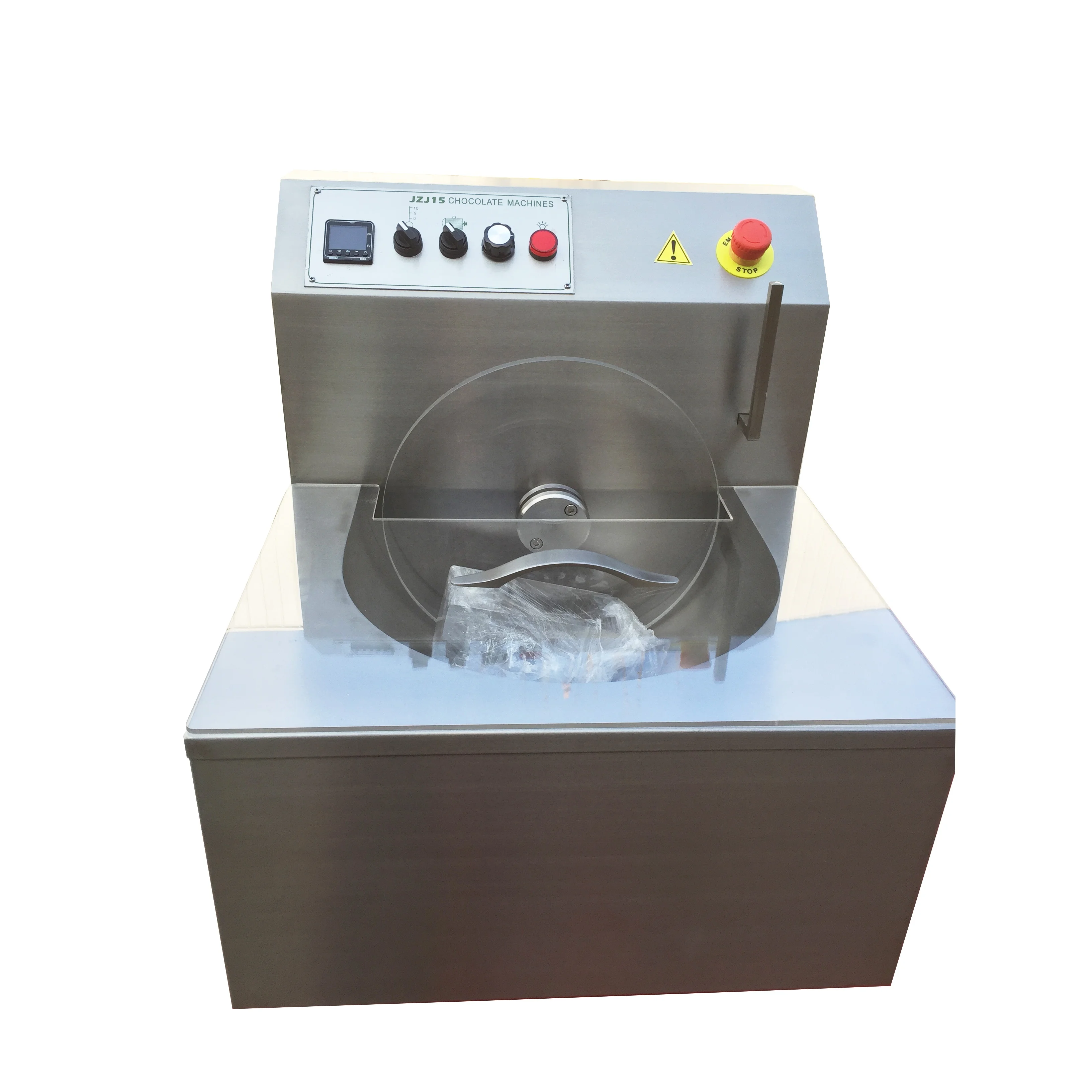 Automatic 8kg Small Chocolate Manual Chocolate Making Tempering Machine Wheel Tempering Machine