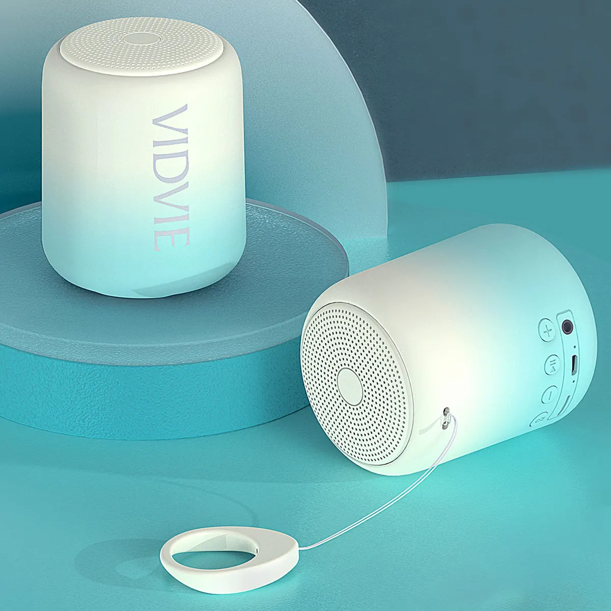 VIDVIE Wholesale Portable Waterproof Wireless Blutooth Phone Speaker 3.5 inch With FM Radio