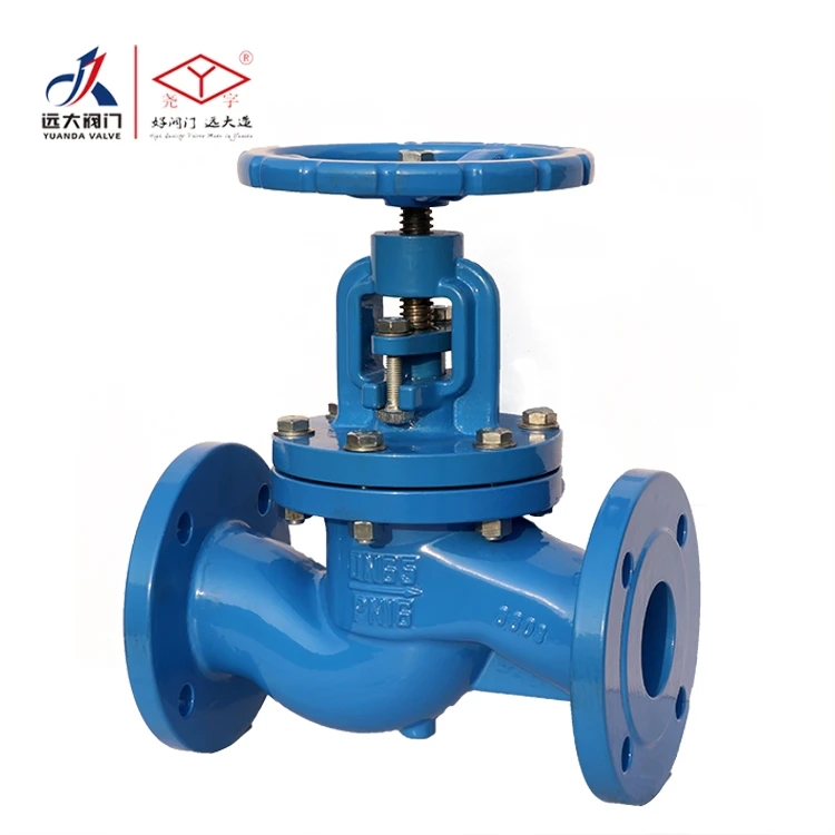 DIN cast iron pn16  price control steam Globe Valve