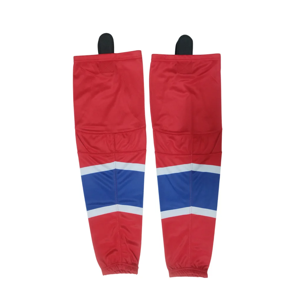 Coolmax fabric full sublimated print custom sizes and designs hockey socks hockey game practice socks