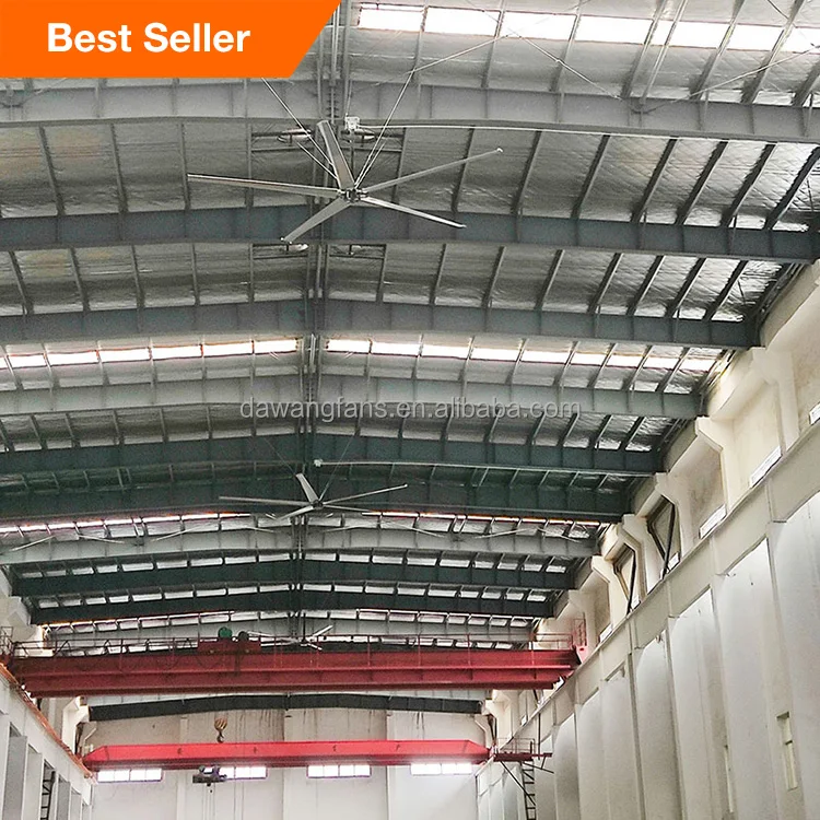 DAWANG 24FT 1.5KW large hvls fans low price malaysia big ass fan