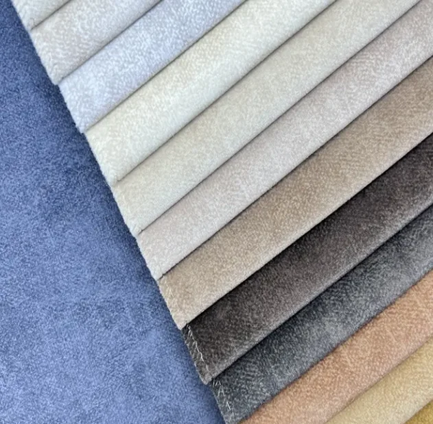 New velvet clothing sofa clothes fabric fabric printing for hometextile