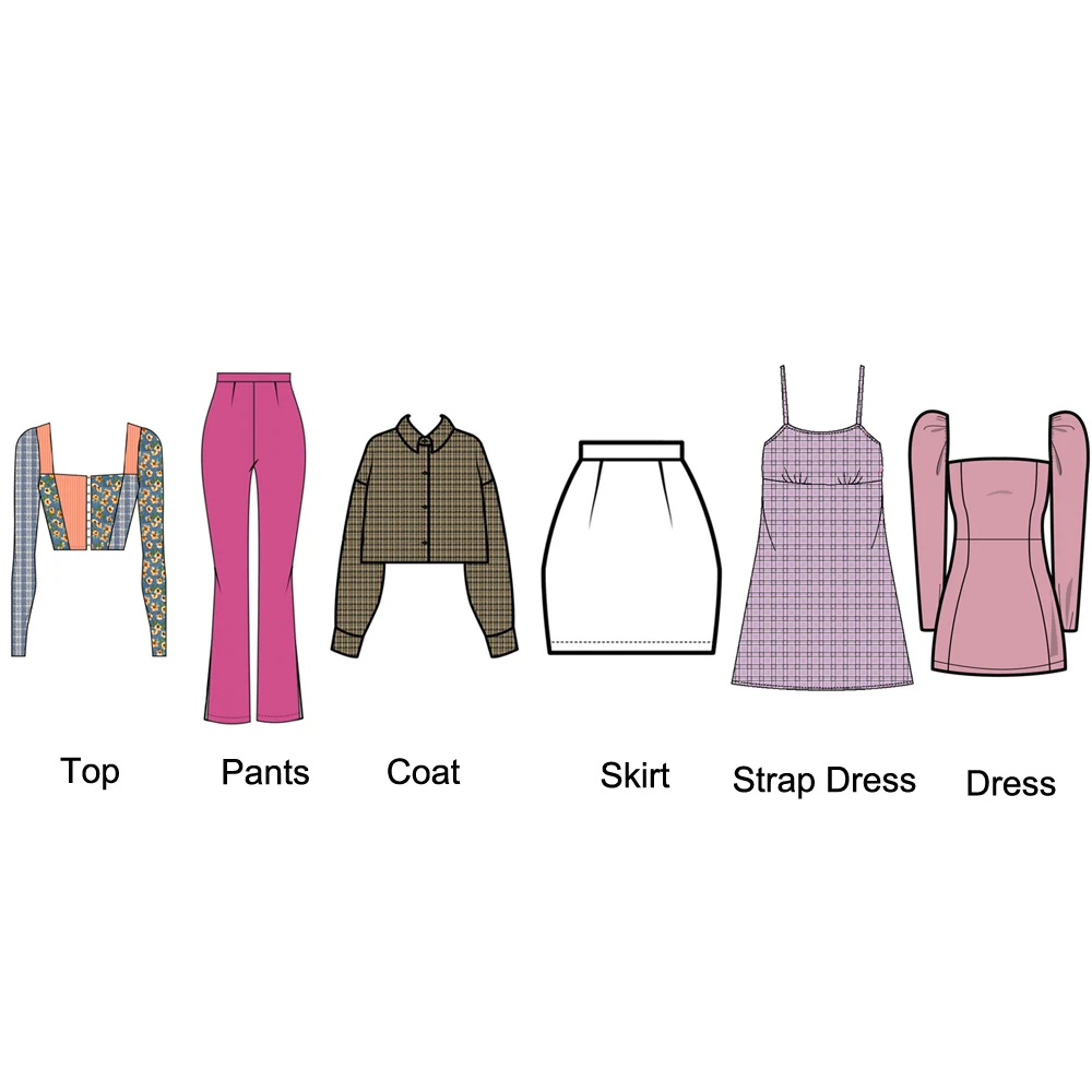 OEM ODM Custom Women Low MOQ Clothing Woman Garment Support Small Quantity Order Clothing